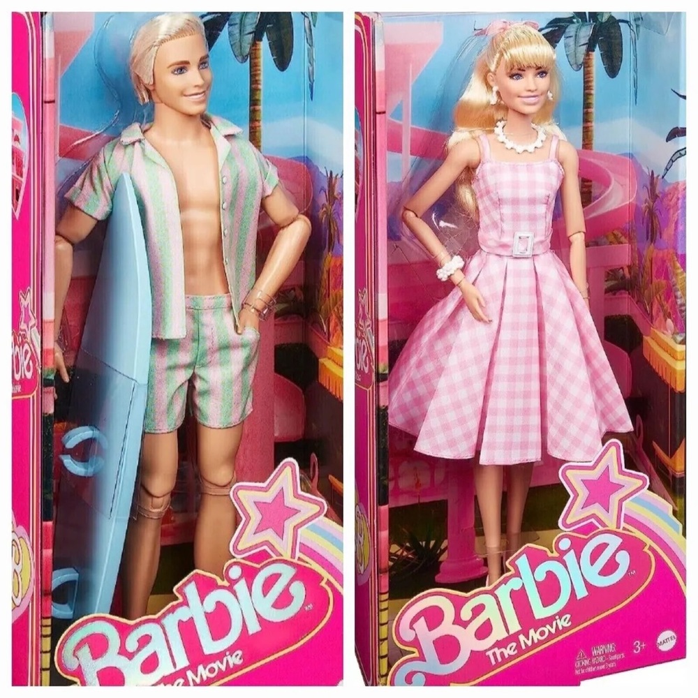 NWT Barbie and Ken in box from Barbie Movie